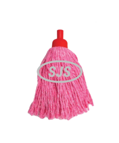 Full Colour Round Mop Refill - Red