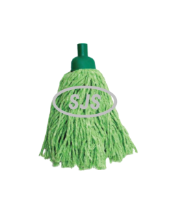 Full Colour Round Mop Refill - Green
