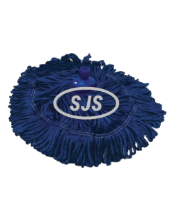 Blended Cotton & Microfiber Circular Mop - Blue