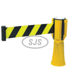 Traffic Cone Topper c/w Retractable Belt (Yellow + Black)